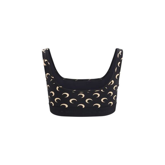 Marine Serre Women Moon Recycled Jersey Sports Bra - Picture 2 of 3